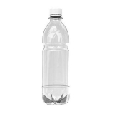 Бутылка пластиковая прозрачная 1 л